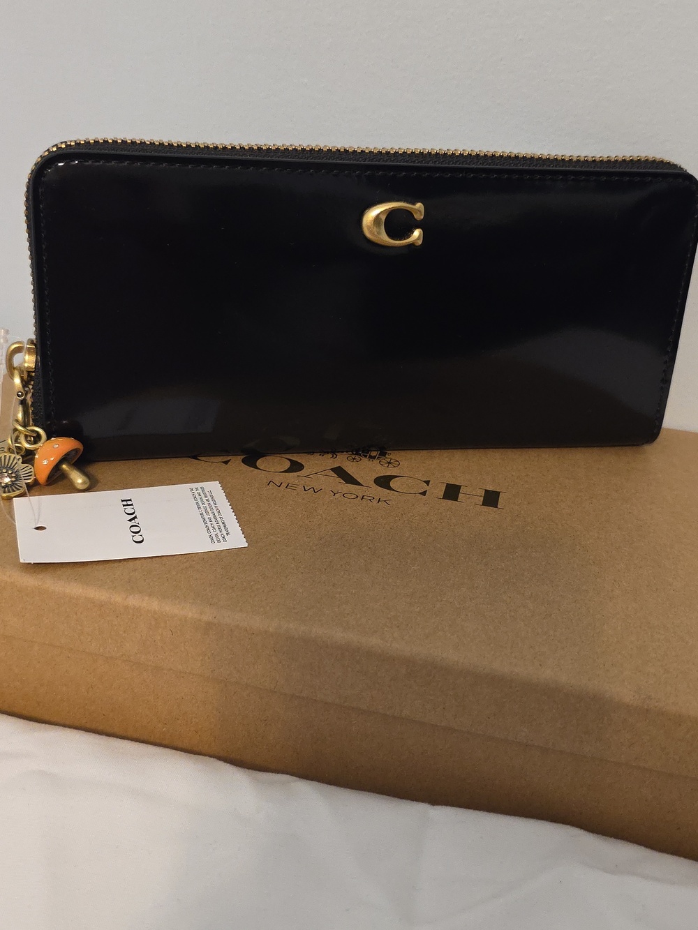 Coach Essential Slim Wallet with Charms
